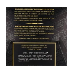 Clearance Earl Grey French Blue Tea Bags, 75g Ingredients Brands|Drinks