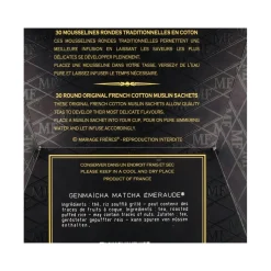 Best Genmaicha Matcha Emeraude Tea Bags, 75g Ingredients Brands|Drinks