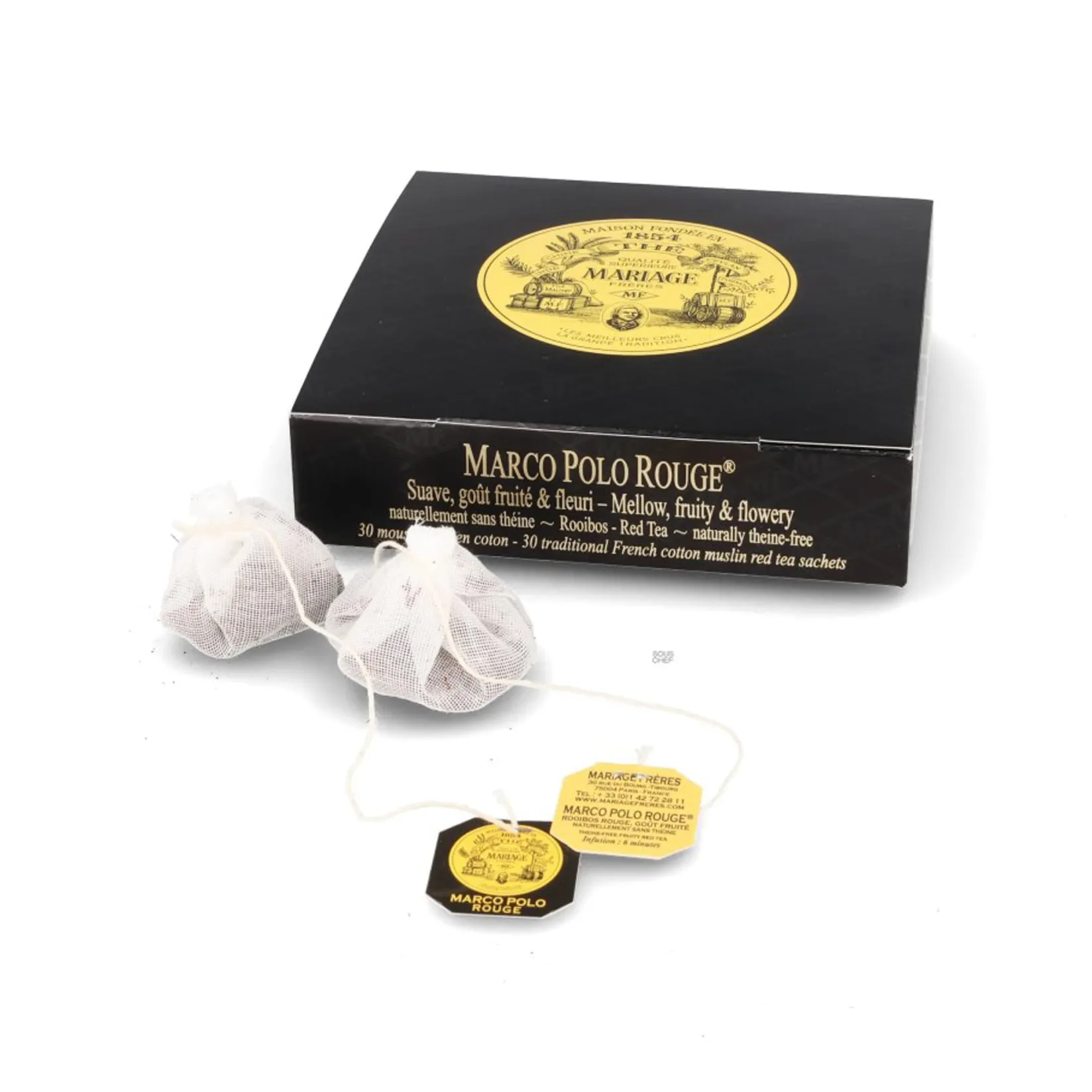 Best Rouge Marco Polo Tea Bags, 75g Ingredients Brands|Drinks