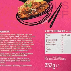 New Sesame Teriyaki Meal Kit, 300g Japanese Ingredients