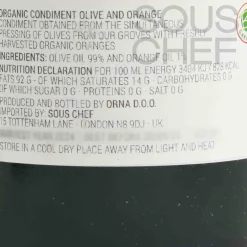 Online Organic Orange Flavoured Olive Oil, 250ml Ingredients Brands|Oil, Vinegar & Dressings