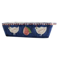 Sale Gallina Blue Rectangular Roasting Dish Baking Supplies & Equipment