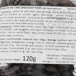 Online Chocolate Covered Espresso Beans, 120g Ingredients Brands|Chocolate & Sweets
