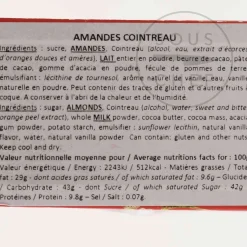 Sale Milk Chocolate Cointreau Coated Almonds, 200g Ingredients Brands|Chocolate & Sweets