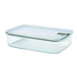 Easyclip Glass Food Storage Box, 2250ml, Nordic Sage Tableware Brands|Food Storage & Containers