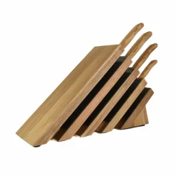 Hot 5 Piece Knife Block Set Kitchen Knives