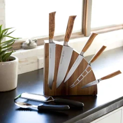 Outlet Magnetic Knife Block Kitchen Knives
