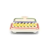 New Mexican Hand Painted Butter Dish, 18.5x10cm Tableware Brands