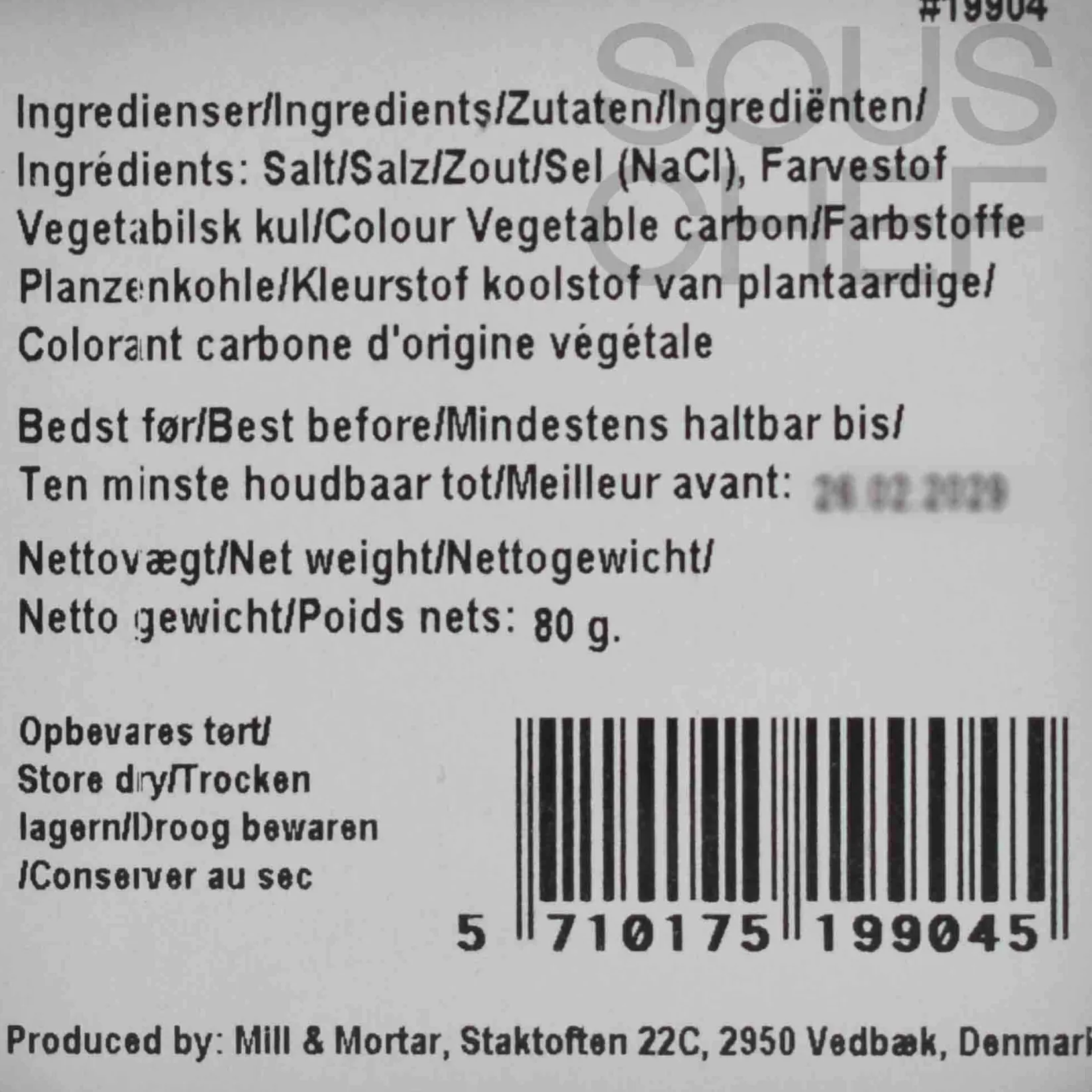 New Black Salt Flakes, 80g Ingredients Brands|Indian Ingredients