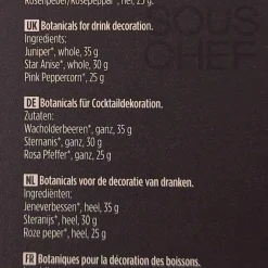 Hot Gin Botanicals Garnish Set - A Touch of Spice Ingredients Brands|Herbs & Spices