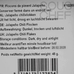 Discount Jalapeno Flakes, 45g Mexican Ingredients|Herbs & Spices