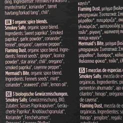 Best Organic Grill Champions Spice Blends Gift Set Ingredients Brands|Herbs & Spices