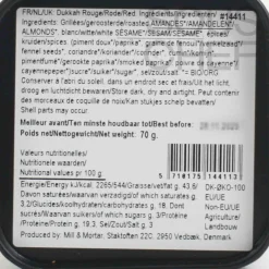 Outlet Organic Red Dukkah, 70g Middle Eastern Ingredients|Herbs & Spices