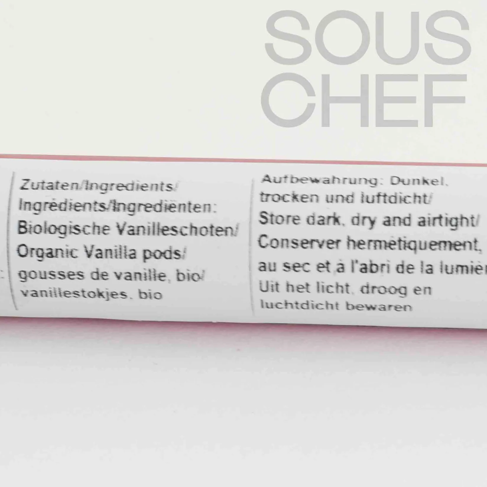 Clearance Organic Vanilla Pods, 10g Ingredients Brands|French Ingredients