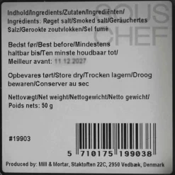 Clearance Smoked Salt Flakes, 80g Ingredients Brands|American Ingredients