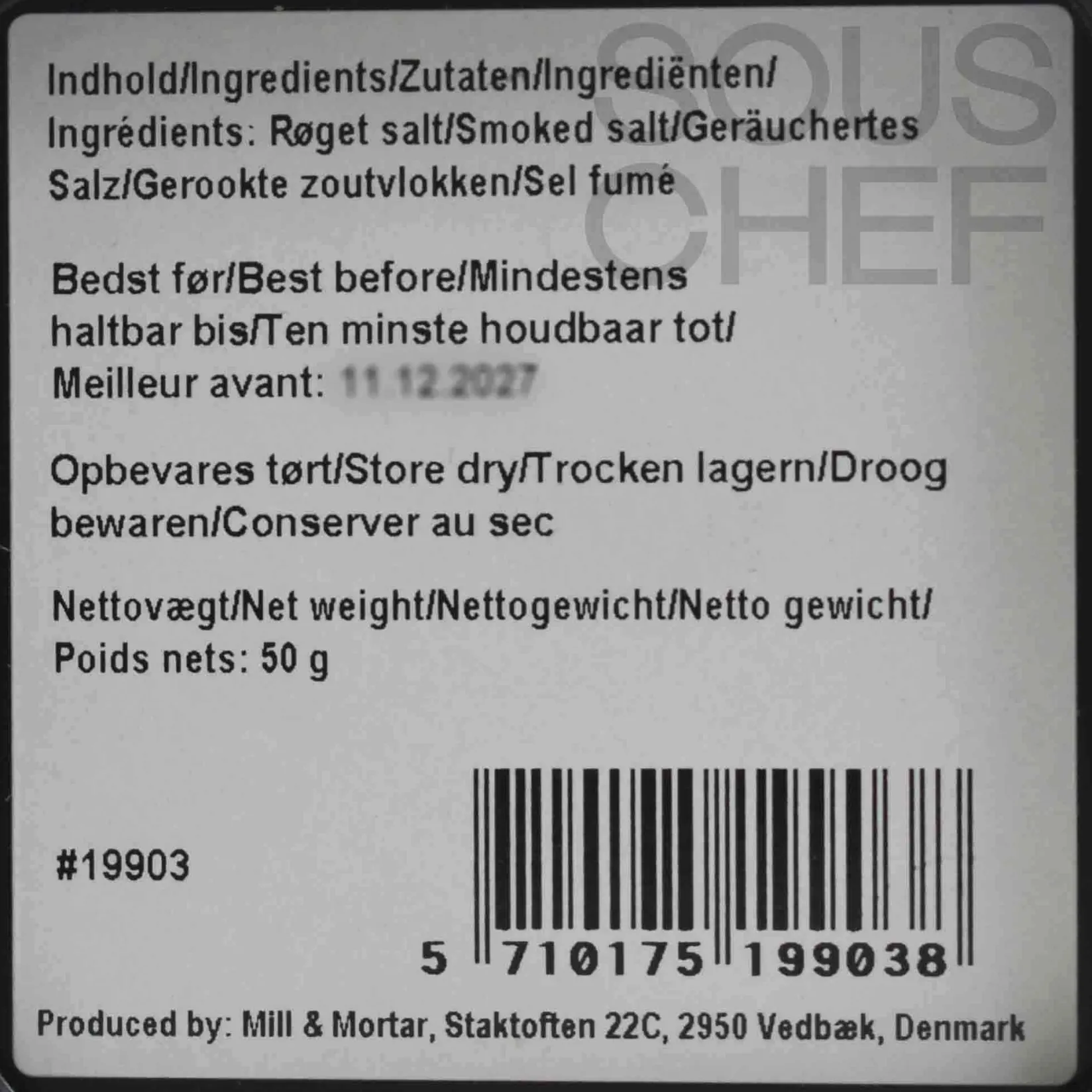 Clearance Smoked Salt Flakes, 80g Ingredients Brands|American Ingredients