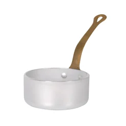 Online Mini Saucepan with Brass Handles for Serving, 11cm Pots & Pans