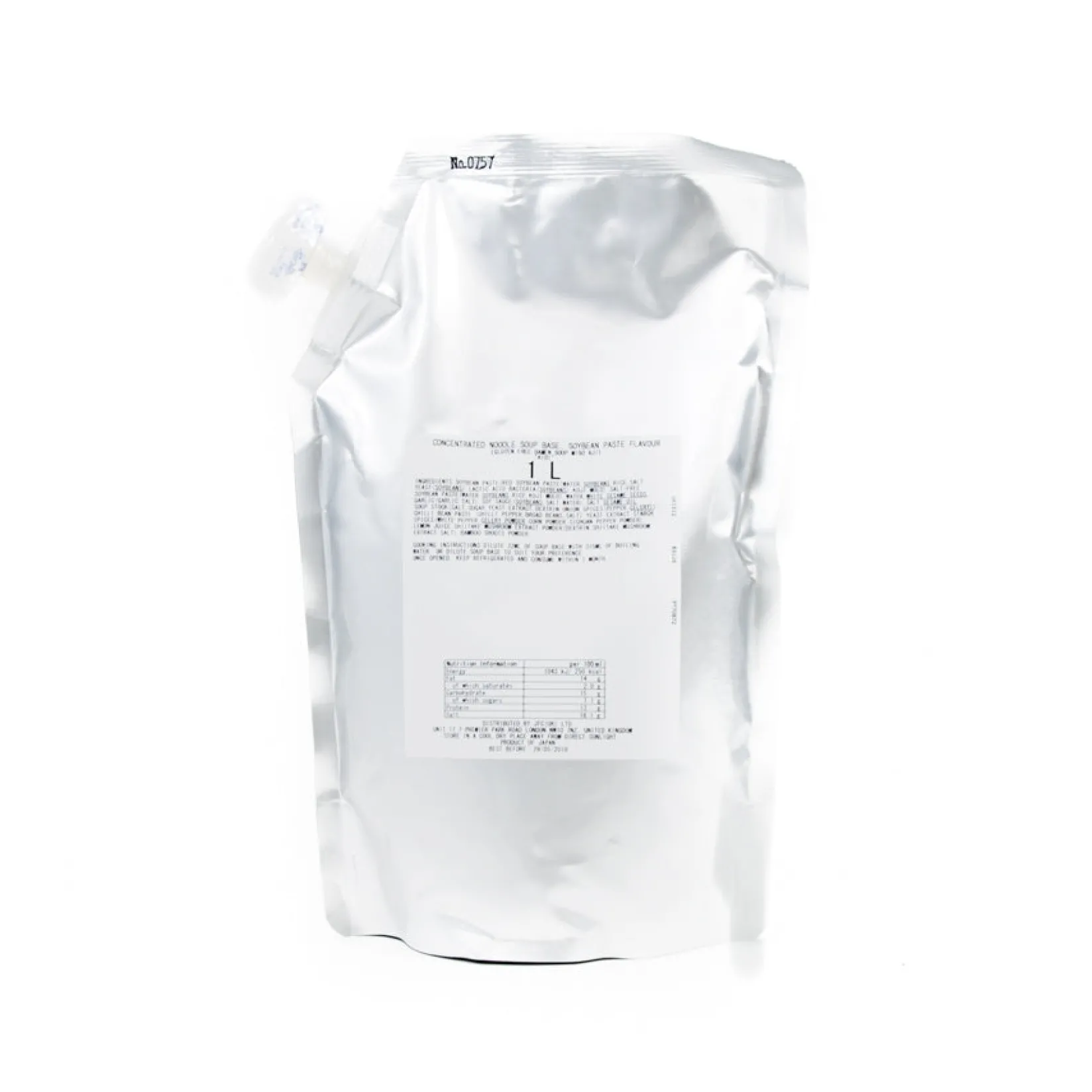 Miso Ramen Soup Base, 1 litre Ingredients Brands|Japanese Ingredients