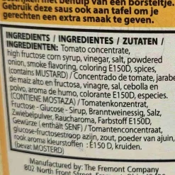 Best Bbq Sauce Original, 510g Ingredients Brands|Sauces & Condiments