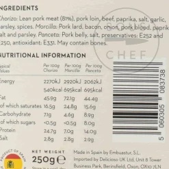 Outlet Mixed Asturian Charcuterie Compango, 250g Ingredients Brands|Spanish Ingredients