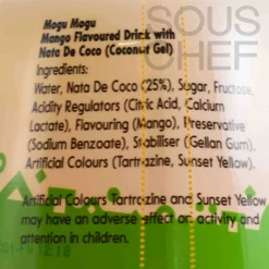 Sale Nata De Coco Mango Drink, 1 Litre Ingredients Brands|Southeast Asian Ingredients