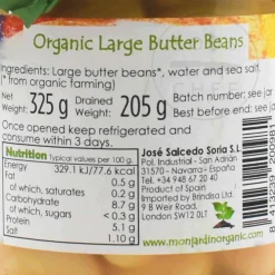 Monjardin Organic Judion, 325g Ingredients Brands|Spanish Ingredients