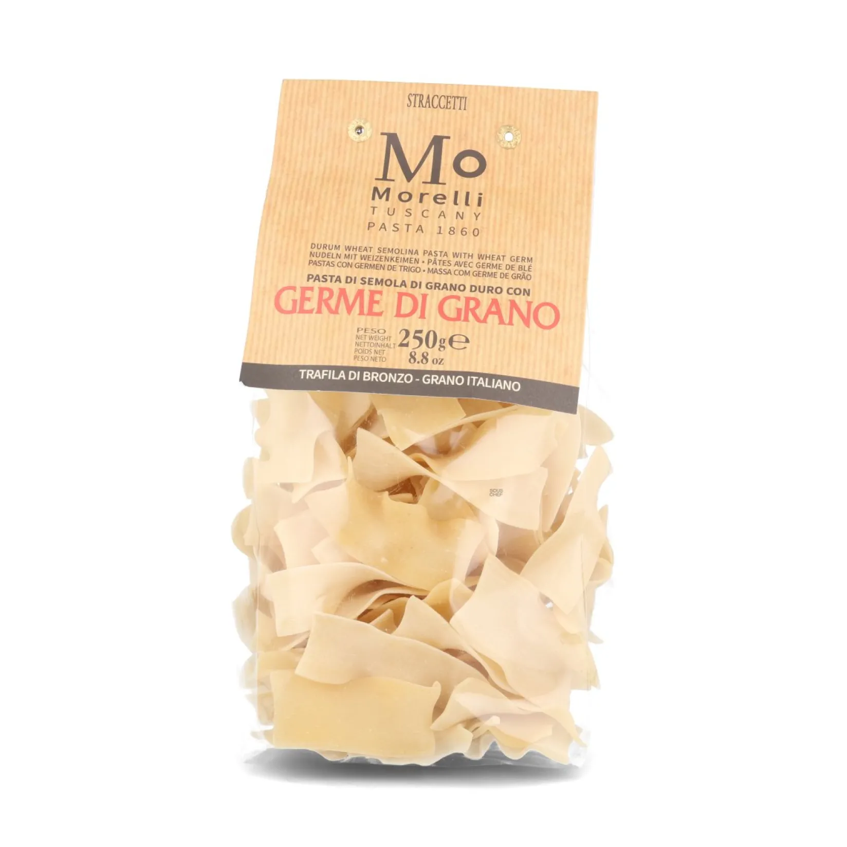 Best Straccetti Pasta with Wheat Germ, 250g Ingredients Brands|Italian Ingredients