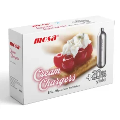 Sale Box of 10 Nitrous Oxide Cream Whipper Chargers, 8.5g Kitchen Tools & Utensils