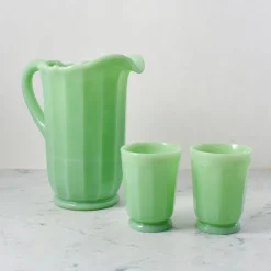 Jade Milk Glass Tumbler Tableware Brands|American Ingredients