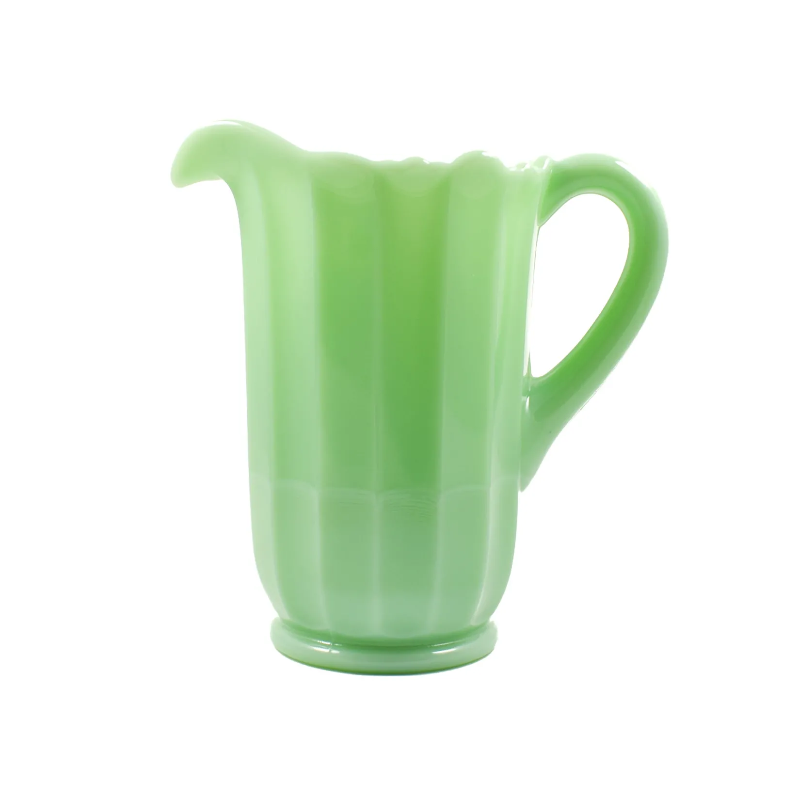 Sale Jade Milk Glass Pitcher American Ingredients|Jugs & Bottles