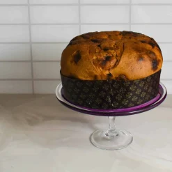 Best Murano Glass Amethyst Cake Stand, 25cm Tableware Brands