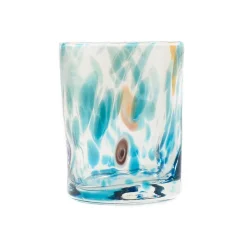 Best Murano Glass Tumbler, Aquamarine Table Setting|Drinking Glasses