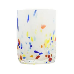 Murano Glass Tumbler, Rainbow Tableware Brands