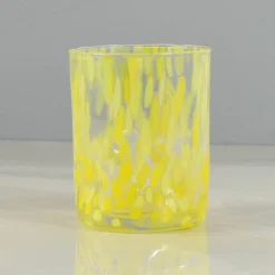 Online Murano Glass Tumbler, Yellow Table Setting|Drinking Glasses