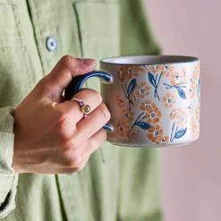 Discount Myah Floral Mug, 9.5cm Crockery & Dinnerware|Tableware Brands