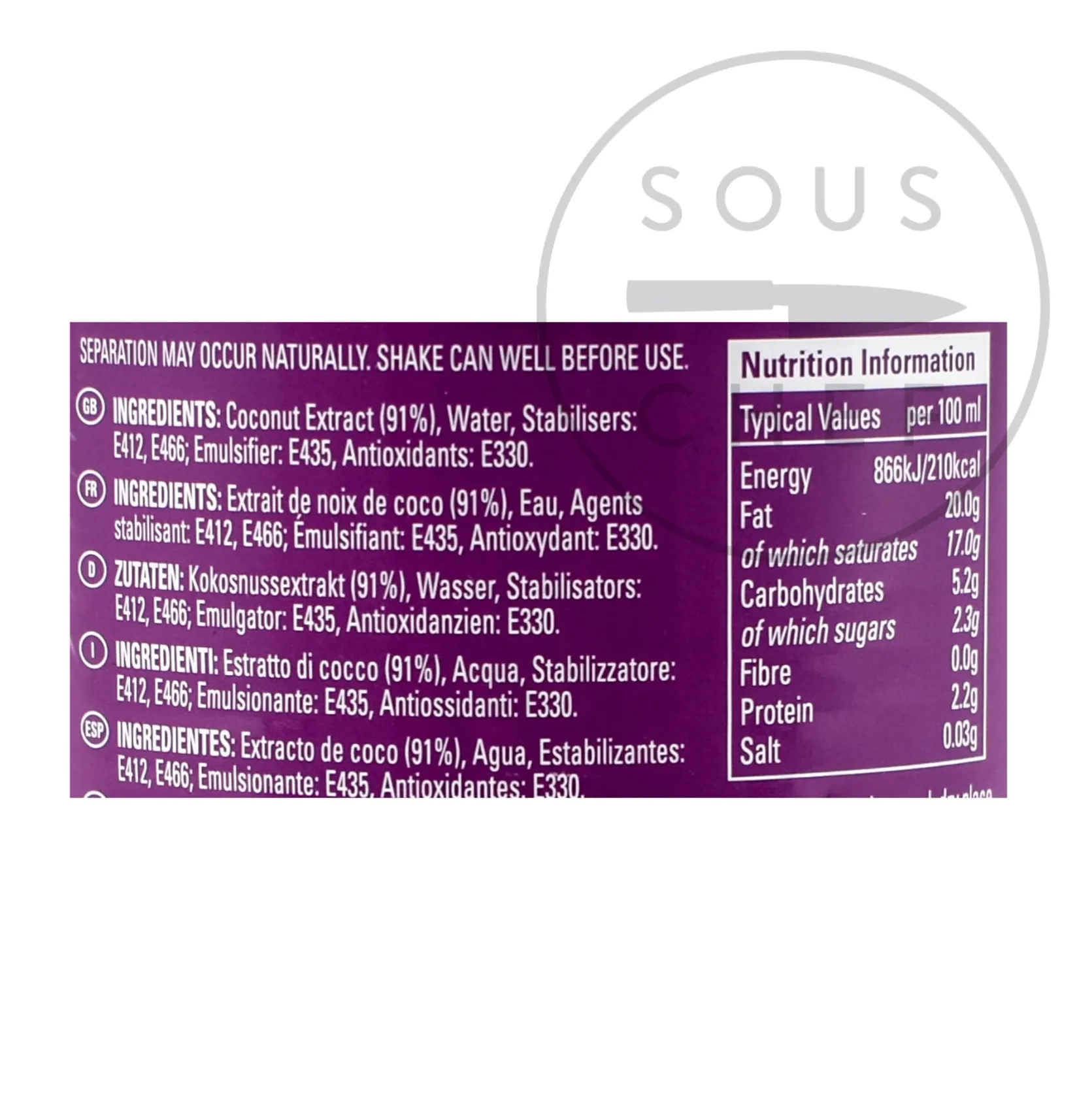 Clearance Extra Rich Coconut Cream, 400g Ingredients Brands|Southeast Asian Ingredients