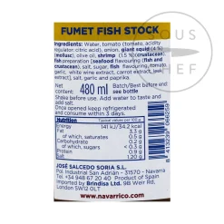Best Fumet Fish Stock, 480ml Spanish Ingredients|Stock & Bouillon