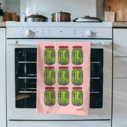 New Pickles Tea Towel Kitchen Textiles & Clothing