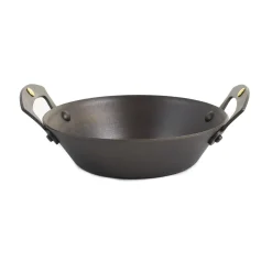 New Individual Spun Iron Prospector Pan, 6" Pots & Pans