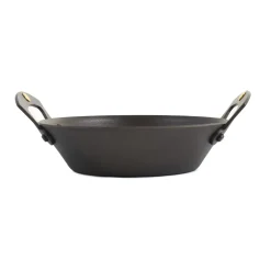 New Individual Spun Iron Prospector Pan, 6" Pots & Pans
