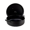 Spun Iron Prospector Saute Pan with Lid, 9" Pots & Pans