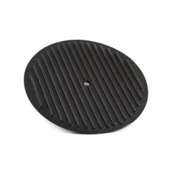 Hot Spun Iron Ridges Cooking Press, 7" Bbq & Smoking