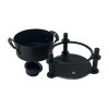 Best Spun Iron Fondue Set, 975ml Pots & Pans