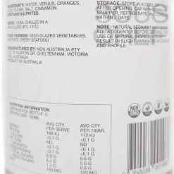 Hot 3 Toasted Cinnamon & Yuzu Alcoholic Wine, 750ml Ingredients Brands|Drinks