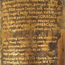 Hot Green Curry Mix, 170g Ingredients Brands|Southeast Asian Ingredients