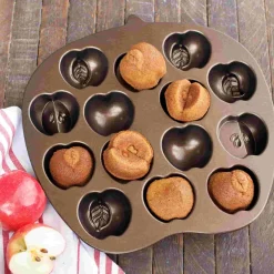 Nordicware Apple Slice Cakelet Pan, 709ml Baking Supplies & Equipment