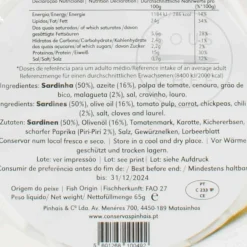 Discount Sardine Pate in Olive Oil, Spicy 65g Ingredients Brands|Tinned Fish & Seafood