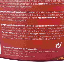 Online Ginger Snaps In Plastic Tub, 300g Chocolate & Sweets|Cakes & Bakery