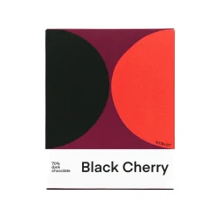 Clearance Organic Dark Chocolate & Black Cherry Chocolate Bar, 70g Made In The Uk|Chocolate & Sweets