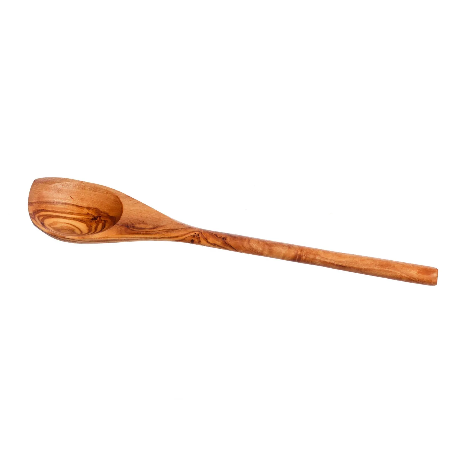 Best Olive Wood Corner Spoon, 30cm Middle Eastern Ingredients|Kitchen Tools & Utensils